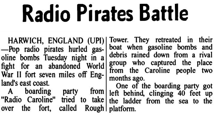 Press Cutting 28th June 1967